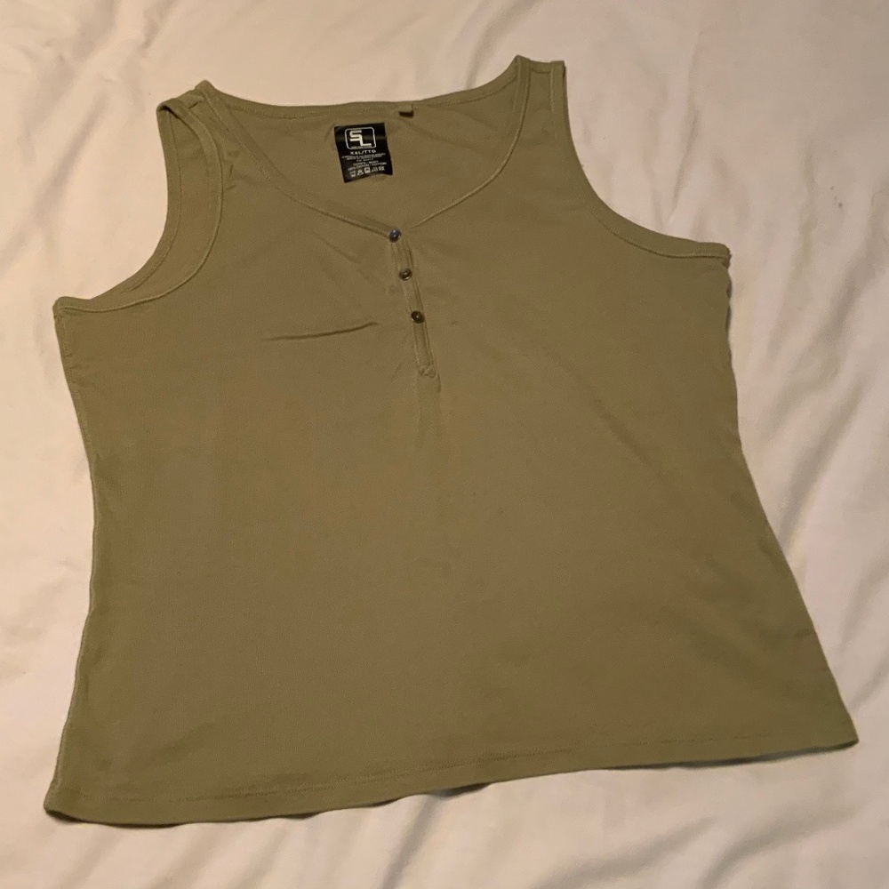 Street Legal Clothing Cotton V-Neck Tank Top (L)